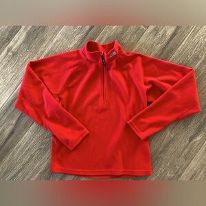 The North Face Women’s Red Pullover Top Size Small 1/4 Zip 🩸